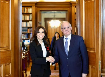 Spiropali në Athinë, takon presidentin grek: Mbështetje për integrimin e Shqipërisë në BE. Zgjerimi, investim për të ardhmen e Europës