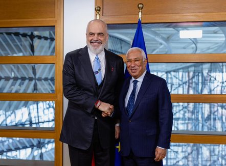 Rama në Bruksel, takon Presidentin e Këshillit të Europës Antonio Costa