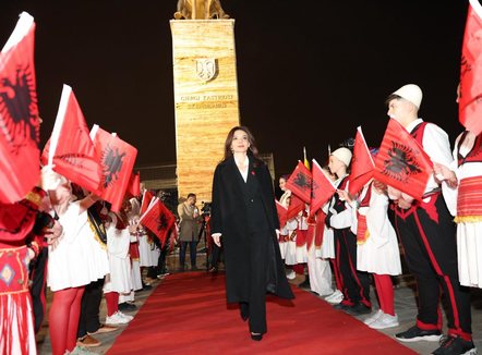 Spiropali, nderime te monumenti i Skënderbeut në Shkupin e vjetër: Simbol i qëndresës, dinjitetit dhe shpirtit europian