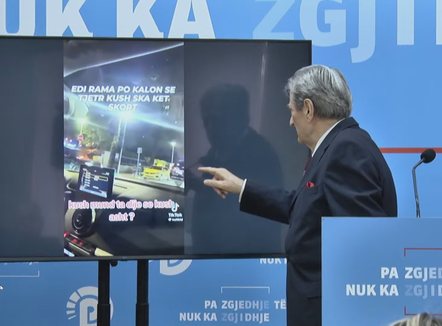 “Agasi pjesë e eskortës së Ramës”, Berisha nxjerr pamjet: Ka marrë gjobë pranë banesës së kryeministrit