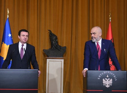 Rama ka punuar kundër? Kurti: Nuk jam në dijeni të kësaj, duam të rritet afrimi me Shqipërinë