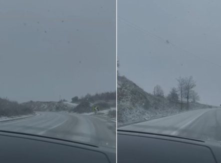 Dëbora përfshin juglindjen e vendit, temperaturat disa gradë nën zero