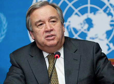 Aksioni i SHBA në Venezuelë, Sekretari i Përgjithshëm i OKB-së: Jam i shqetësuar për mosrespektimin e ligjit ndërkombëtar