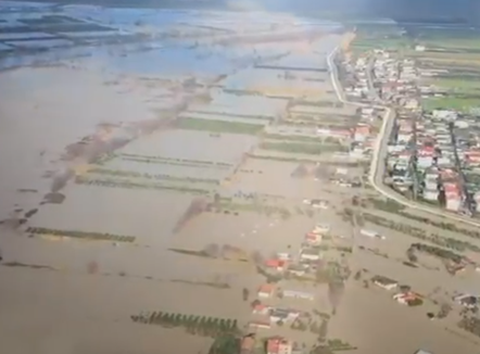 Vjosa del nga shtrati, evakuohen 12 familje e qindra krerë bagëti