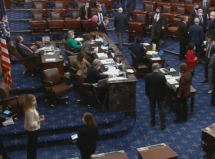 Ushtria amerikane në Venezuelë, Senati ndalon urdhrin e Donald Trump