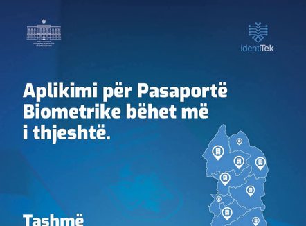 Dokumentet e identifikimit mund t’i rinovoni kudo në Shqipëri, pavarësisht ku banoni, IdentiTek thjeshton aplikimin 