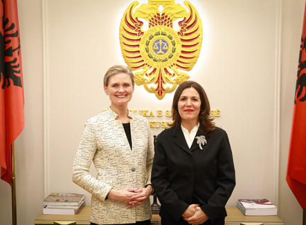 Nga lufta ndaj narkotrafikut te bizneset amerikane, VanHorn pret në zyrë kryetaren e re të Kushtetueses