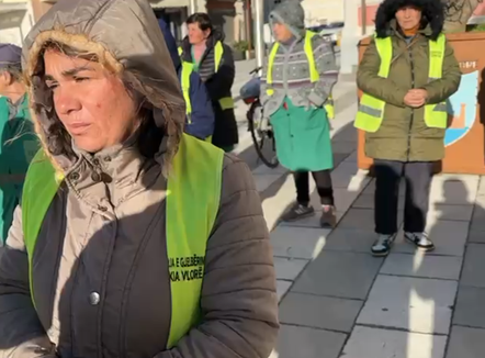 Punonjësit e Ndërmarrjes së Gjelbërimit dalin sërish në protestë