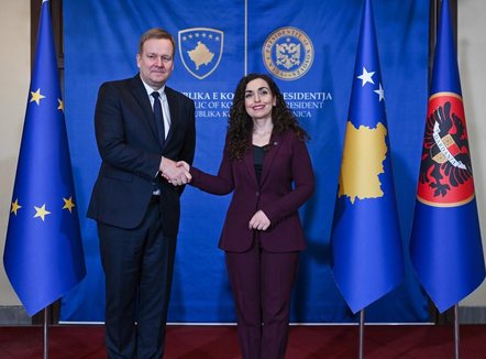 Osmani takon të dërguarin e BE-së për dialogun Kosovë–Serbi, Peter Sørensen