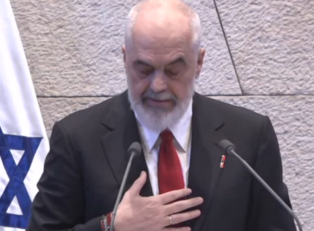 “Duhet të ç’armatosen”- Rama nga Parlamenti i Izraelit: Xhelati në Gaza është Hamasi dhe askush tjetër!