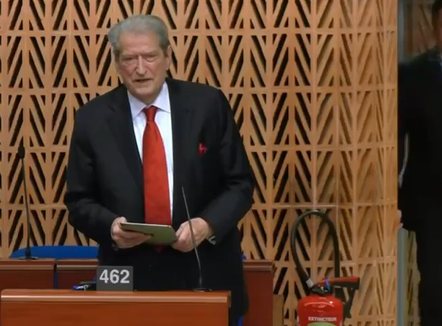 Berisha në Strasburg: Narkoshteti dhe partia-shtet po shkatërrojnë zgjedhjet në Shqipëri