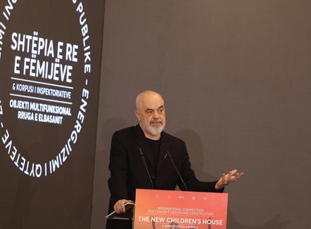 Konkursi për shtëpinë e fëmijëve, Rama: Sot u japim rrugë dy drejtimeve të reja për të ardhmen