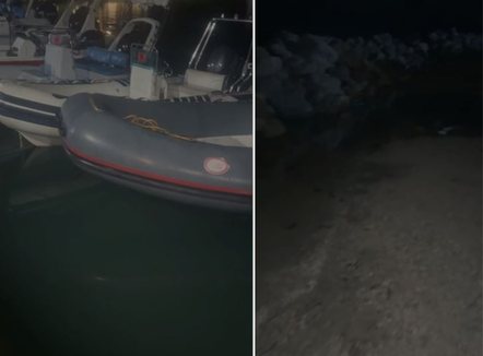 Baticë e pazakontë në Vlorë, deti rrit nivelin mbi 1 metër, përmbyten magazinat e peshkimit