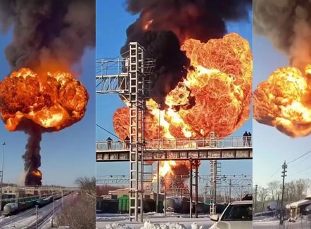 Shpërthen “treni i naftës” në Rusi, dyshime për sabotazh