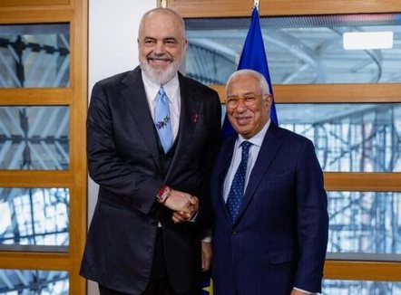 Negociatat me BE, Presidenti i Këshillit Europian Antonio Costa pret kryeministrin Rama më 9 shkurt