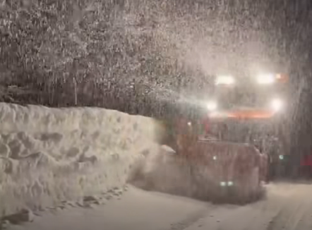  Reshje bore me intensitet të lartë në Qafë Thore, ARRSH: Qarkullimi vijon pa probleme