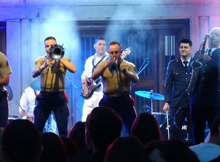 Java Amerikane në Tiranë, Forcat Detare “Flagship” koncert në kryeqytet 