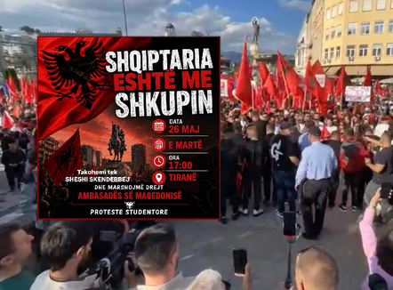 Studentët paralajmërojnë protestë në Tiranë në mbështetje të studentëve shqiptarë në Shkup