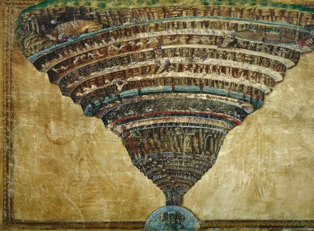 A ishte Ferri i Dantes një krater asteroidësh? Teoria e re e paraqet Satanin si meteor gjigant 