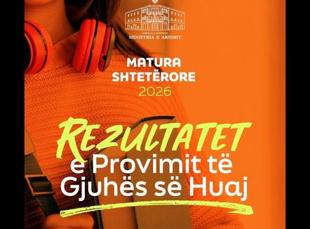 Shpallen rezultatet e provimit të Gjuhës së Huaj për Maturën Shtetërore 2026