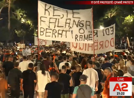 Protestat, Beleshi: Ka pasur persona që bënin thirrje për dhunë. Krerët e partive të vogla po përfitojnë