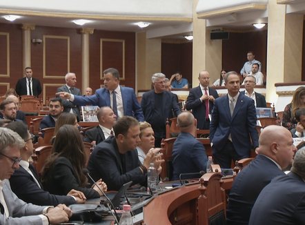Tensione në Kuvend, Balla-Berishës: O pelikan, je i fundit që mund të flasësh për protestën
