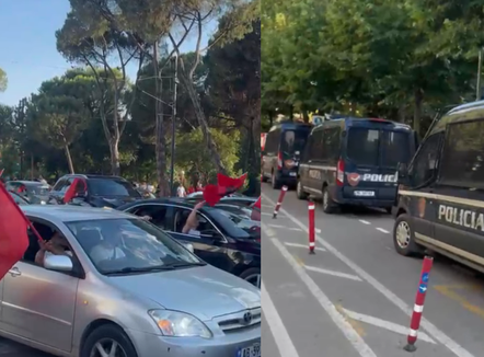Protesta e 21-të para Kryeministrisë, nis grumbullimi i qytetarëve, prani e shtuar e forcave të policisë  