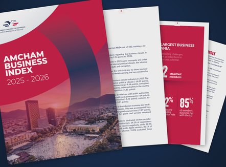 Indeksi i besimit të bizneseve të AMCHAM, korrupsioni dhe fuqia punëtore mbeten shqetësime për sipërmarrësit