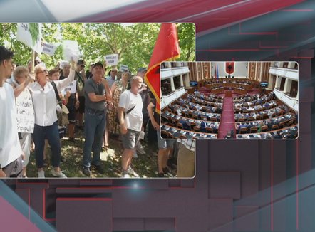 Kuvendi në seancë, jashtë qytetarët protestojnë