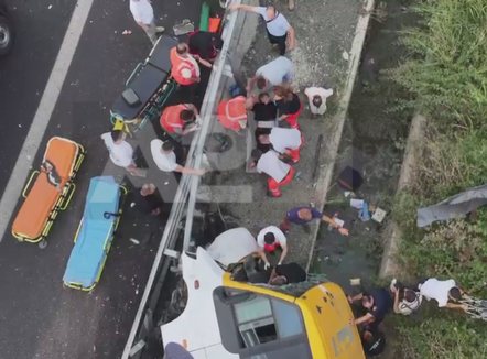 Aksidenti në autostradë, dyshohet për dy të vdekur