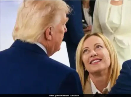 Trump “thumbon” me meme Melonin. Tensione mes liderëve në prag të samitit të NATO-s?