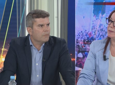 “E doni protestën si 21 Janari?”, Hasimja debat me Spahiun: Mos u kapni te veza!