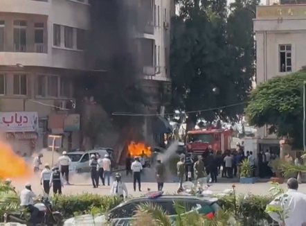 Shpërthimi në Damask, tronditet hoteli i Macron, reagon pallati 