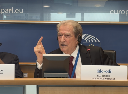  Denoncon në Bruksel, Berisha në IDU-CDI akuzon kryeministrin Rama