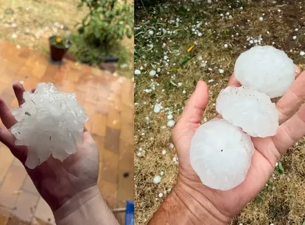  Breshër sa topi i golfit, Europa e nxehtë me mbi 40 gradë, por shi e përmbytje