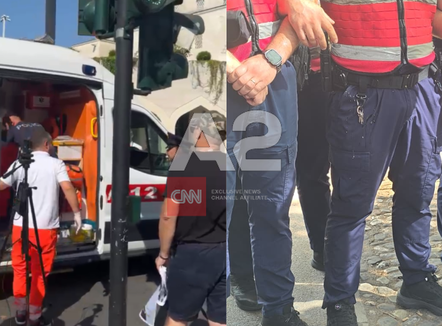 Përplasje para Kuvendit, plagosen dy efektivë policie