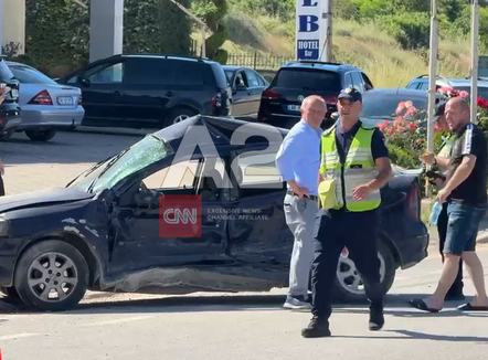 Aksident në aksin Pogradec-Qafë Thanë, dy persona përfundojnë në spital