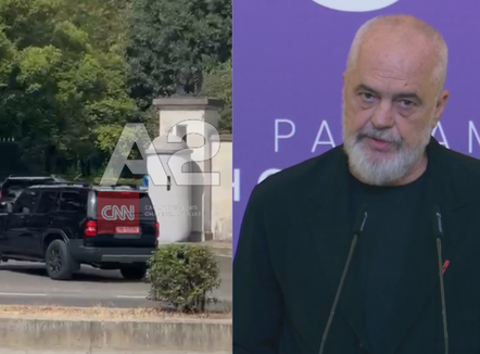Edi Rama mbërrin në Pallatin e Brigadave, mbledhje me ministrat dhe deputetët