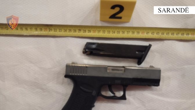 Armë dhe kokainë, arrestohet 37-vjeçari në Sarandë
