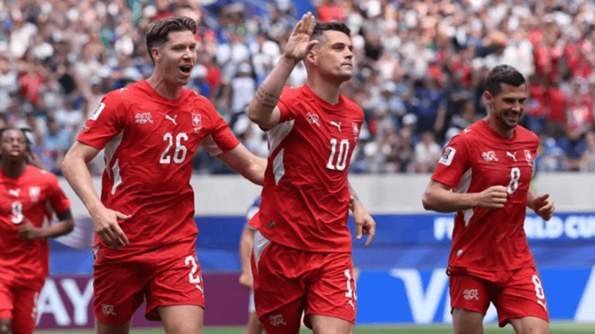 Kupa e Botës, Granit Xhaka udhëheq Zvicrën në fitoren e Grupit B