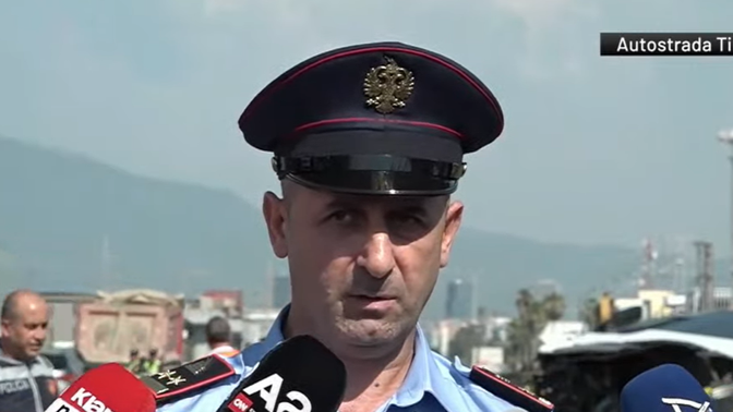 Aksidenti tragjik në autostradën Durrës-Tiranë, Drejtuesi i Policisë Rrugore: 15 të plagosur, një në gjendje të rëndë