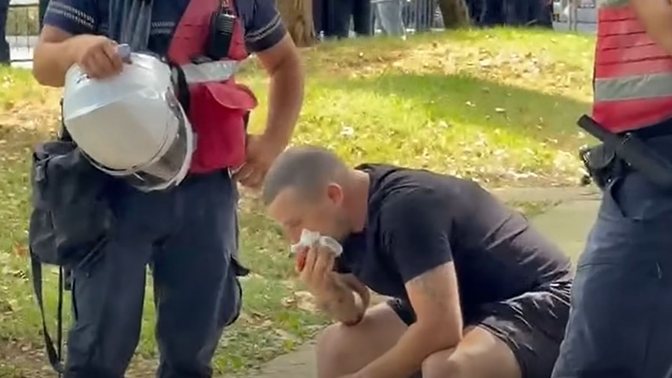 “Përgjaket protesta!” Berisha dhe Noka reagojnë për protestën para parlamentit