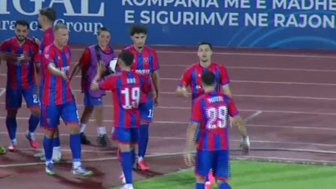 Vllaznia fiton derbin shqiptar në Conference League