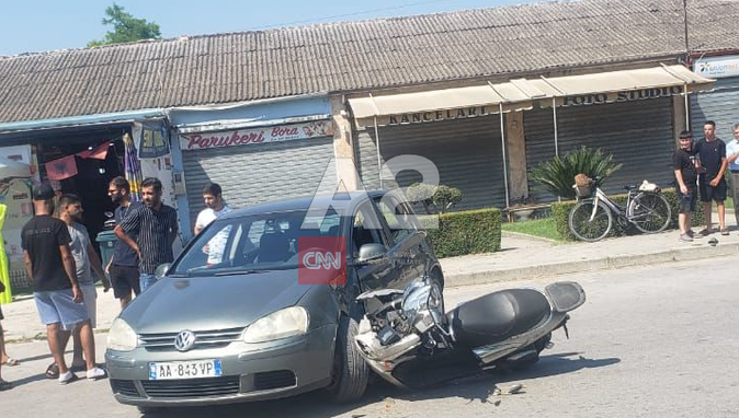 Aksident në Novoselë, një person përfundon në spital