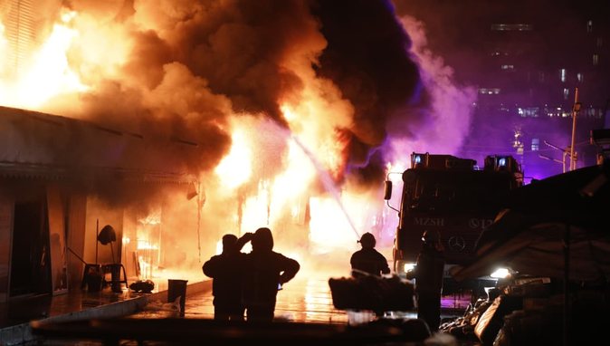 Zjarri te tregu, Policia me njoftim zyrtar: U shkaktua nga një shkëndijë elektrike
