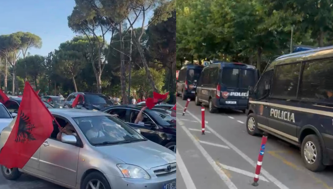 Protesta e 21-të para Kryeministrisë, nis grumbullimi i qytetarëve, prani e shtuar e forcave të policisë  