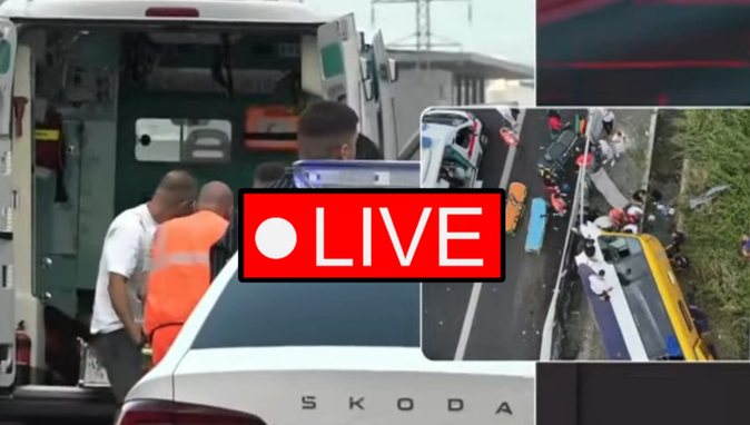 LIVE/ Minutë pas minute: Aksident tragjlk në autostradë, 1 viktimë dhe 15 të plagosur