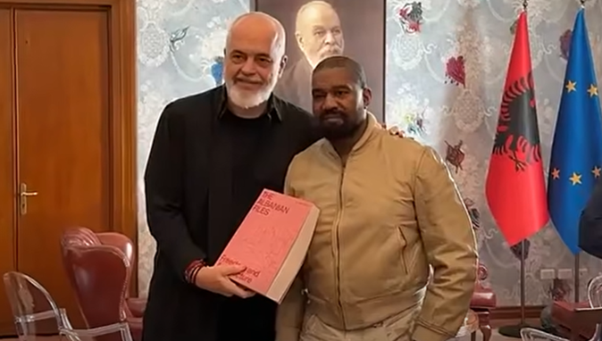 Rama pret Kanye West në Kryeministri para koncertit