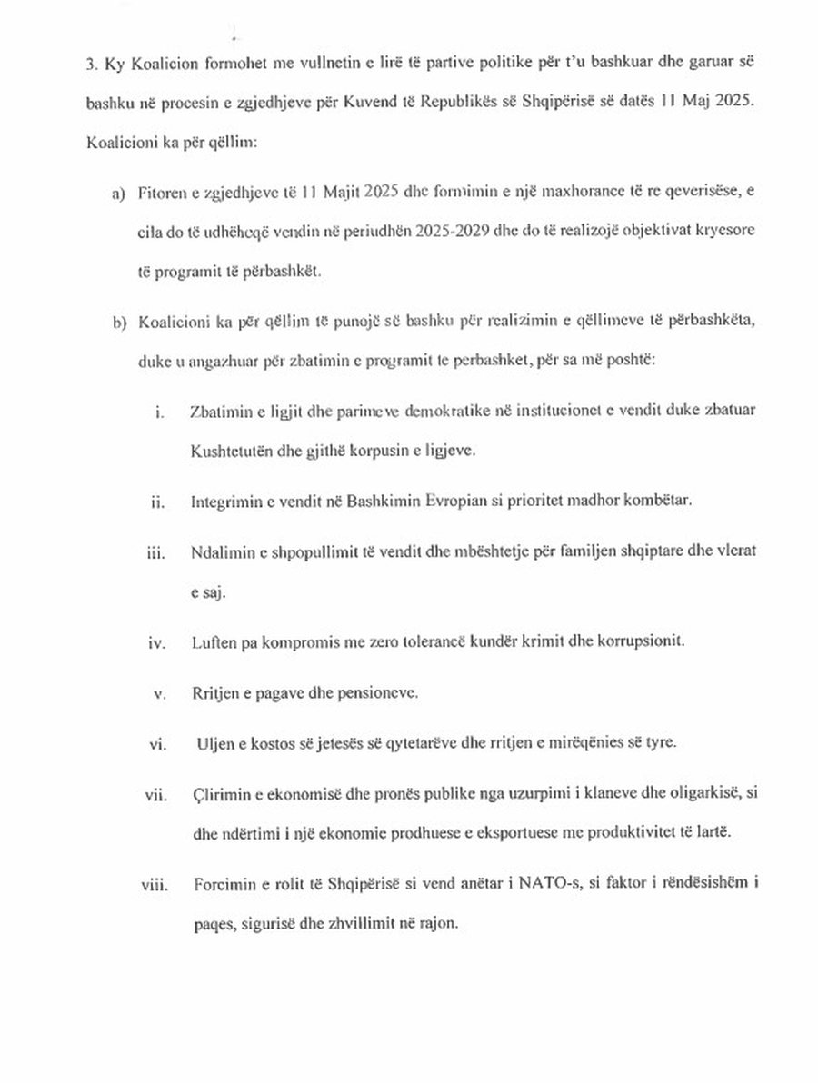 PD regjistron koalicionin e saj në KQZ, 26 parti bëhen bashkë