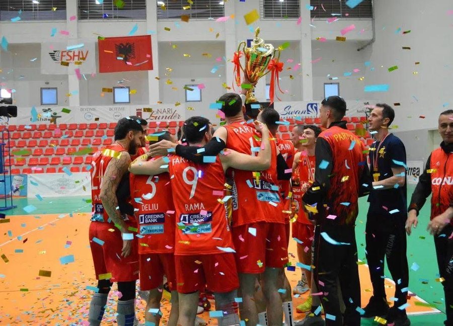 Historic season/ One lost set in the entire championship, Partizani dominates in